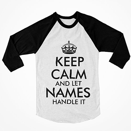 keep calm and let add your own name handle it cool T_Shirt