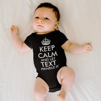 keep calm and let add your own text handle it cool