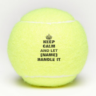 Keep Calm And Tennis Balls Tennis Gear Zazzle