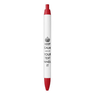 Keep calm and let handle it funny office humor pen