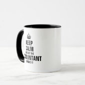 Keep calm and let the Accountant handle it Mug (Front Left)