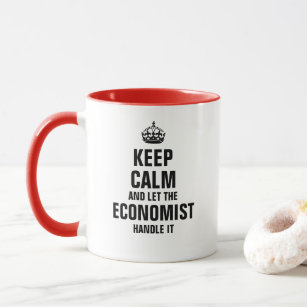 Keep calm and let the Economist handle it Mug