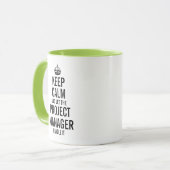 Keep calm and let the Project Manager handle it Mug (Front Left)