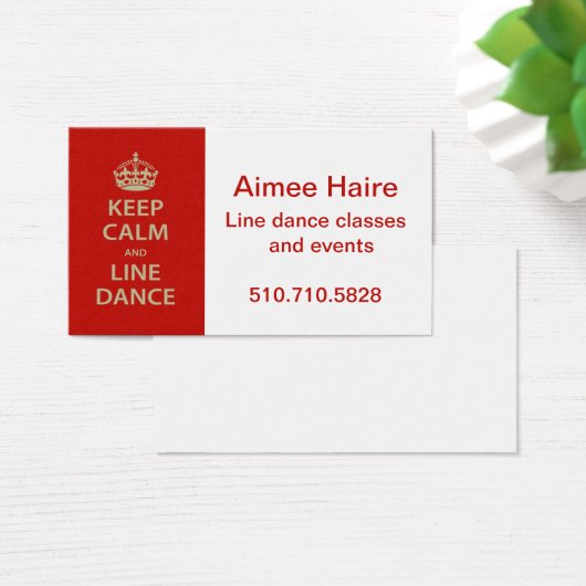 Keep Calm and Line Dance (Desk)