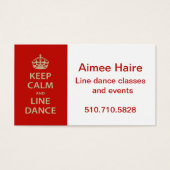 Keep Calm and Line Dance (Front)