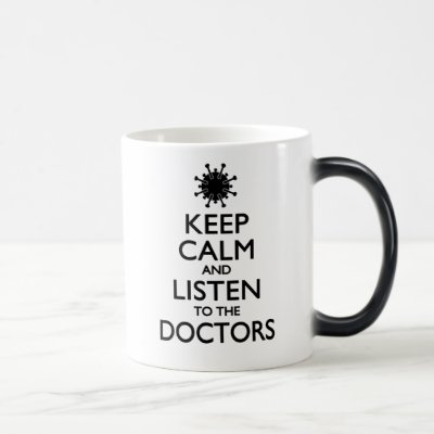 Follow the Advice of Doctors | Keep Calm Pandemic Tees & Masks