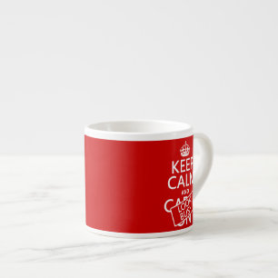 Keep Calm and Look Busy (any color) Espresso Cup