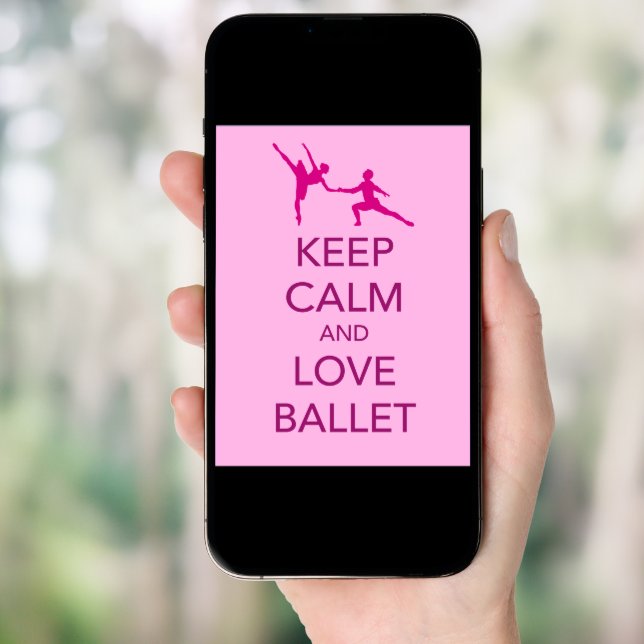 keep calm and love ballet