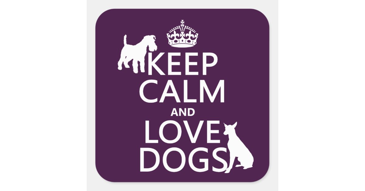 keep calm and love puppies