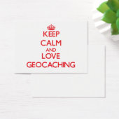 Keep calm and love Geocaching (Desk)