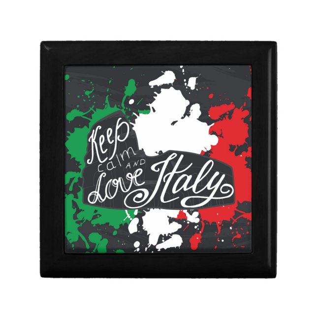 Keep Calm and Love Italy Gift Box (Front)