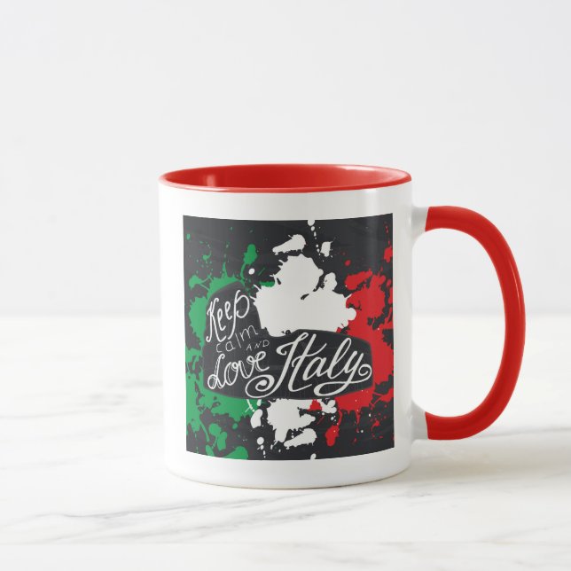 Keep Calm and Love Italy Mug (Right)