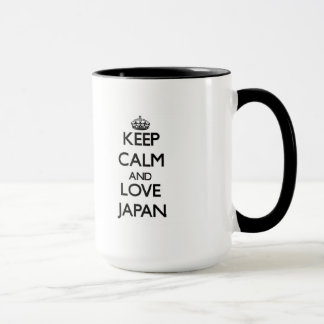 Keep Calm and Love Japan Mug