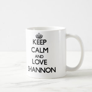 Keep calm and love Shannon Coffee Mug