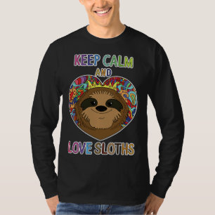 Keep Calm And Love Sloths For Sloth Active T-Shirt