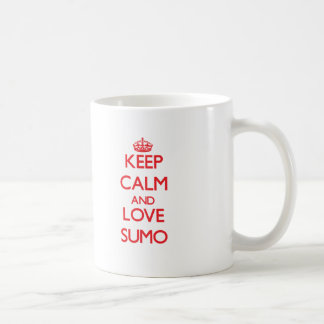 Keep calm and love Sumo Coffee Mug