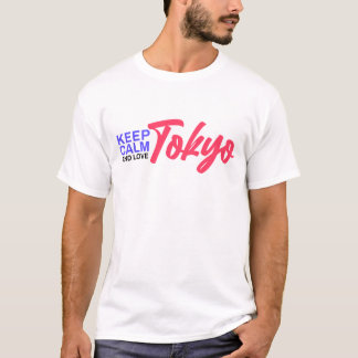Keep Calm and Love Tokyo Design T-Shirt