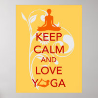 Keep Calm and Do Yoga Gift Set