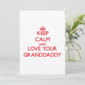 Keep Calm and Love your Granddaddy (Standing Front)