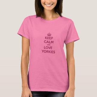 Keep Calm and Love Your Yorkie Long-Sleeve T-Shirt