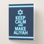 Keep Calm And Make Aliyah Pocket Folder Keep Calm And Make Aliyah Pocket Folder