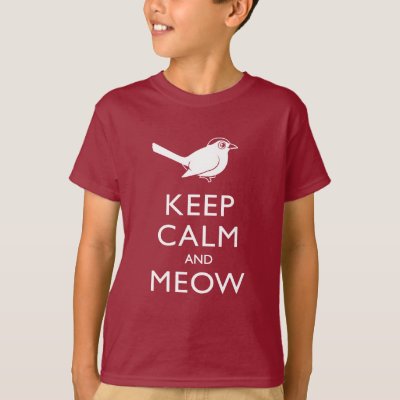 Keep Calm and Meow T-Shirt
