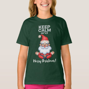 Keep Calm and Merry Christmas T-Shirt
