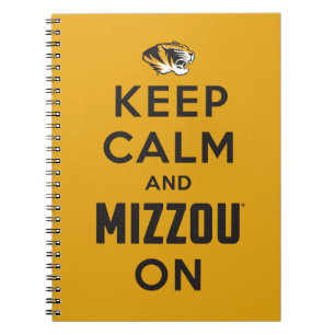 Keep Calm and Mizzou on Notebook