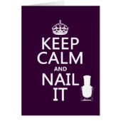 Keep Calm and Nail It (Nail polish) (Front)