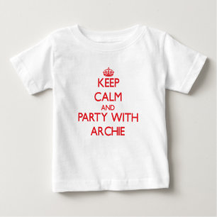 Keep calm and Party with Archie Baby T-Shirt