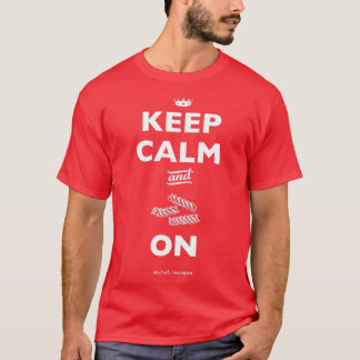 Keep Calm and Pasta On Chef Britt Rescigno T-Shirt