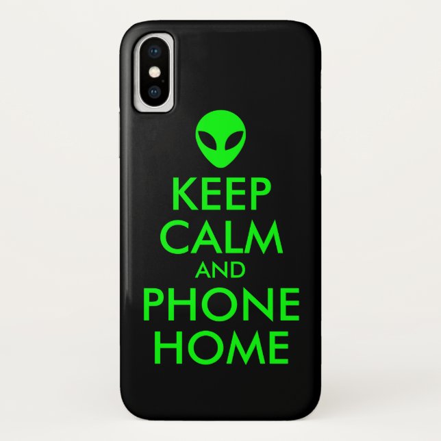 Keep Calm and Phone Home Case-Mate iPhone Case (Back)