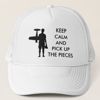 Keep Calm and Pick Up The Pieces Trucker Hat