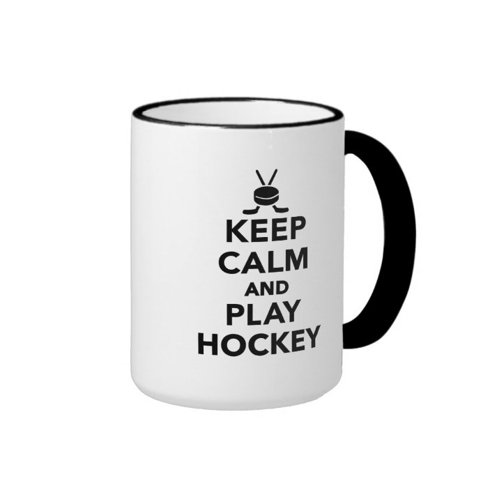 Keep calm and play Hockey Mug