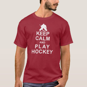 Keep Calm and Play Hockey T-Shirt
