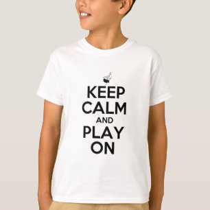 Keep Calm and Play On Bagpipes T-Shirt