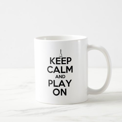 Keep Calm and Play On Handbells Coffee Mug