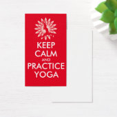Keep calm and practice yoga (Desk)