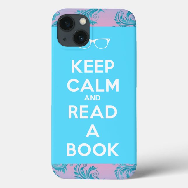 Keep Calm and Read a Book Case-Mate iPhone Case (Back)