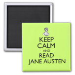 Keep Calm And Read Jane Austen Magnet