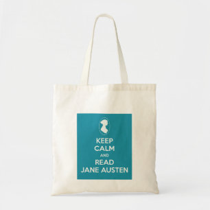Keep Calm and Read Jane Austen Shopping Bag