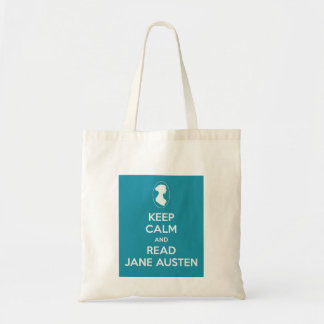 Keep Calm and Read Jane Austen Shopping Bag