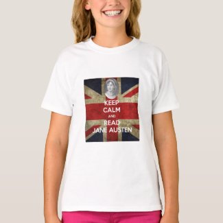 Keep Calm and Read Jane Austen T-Shirt