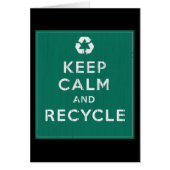 Keep Calm and Recycle (Front)