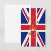 Keep calm and reign on (Front/Back)