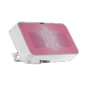Keep Calm And Rock On Speaker (Side)