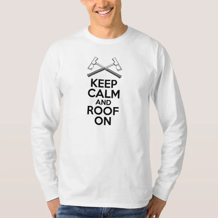 KEEP CALM IM A ROOFER FUNNY  HOODIE ALL SIZES & COLOURS 