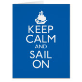 Keep Calm and Sail On (Front)