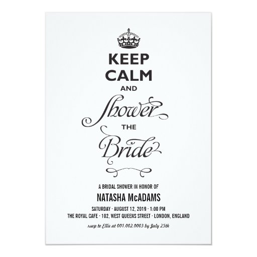 Funny Bridal Shower Invitation Wording 6