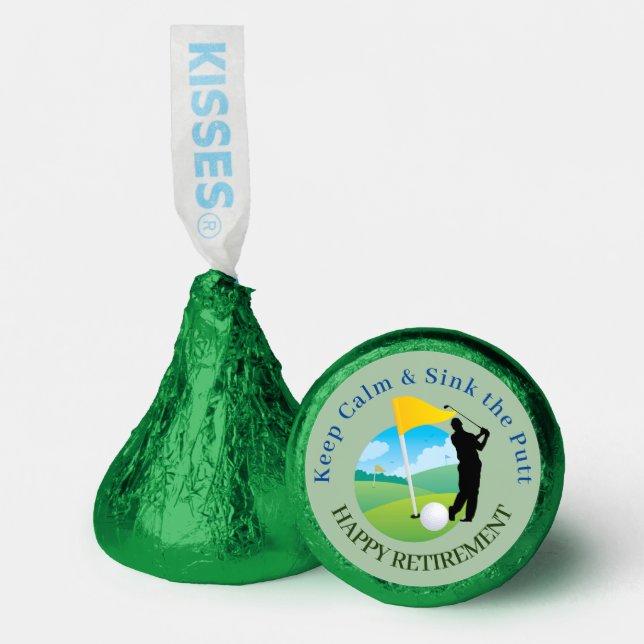 Keep Calm And Sink The Putt Hershey®'s Kisses® (Front)